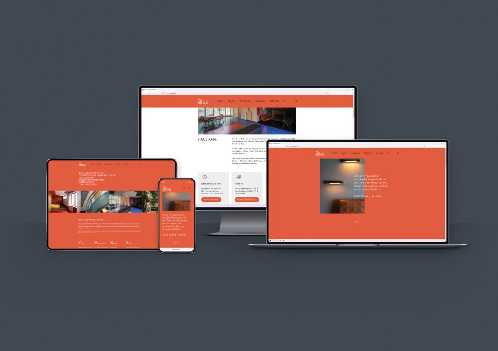 New website for Haus Rabe