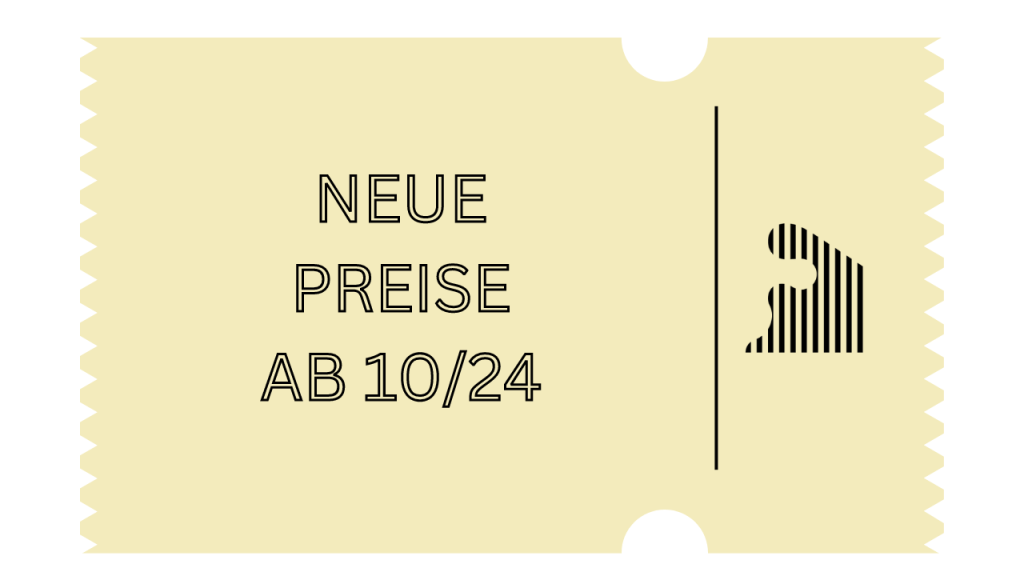 New prices from October 2024